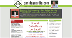 Desktop Screenshot of canidaguardia.com